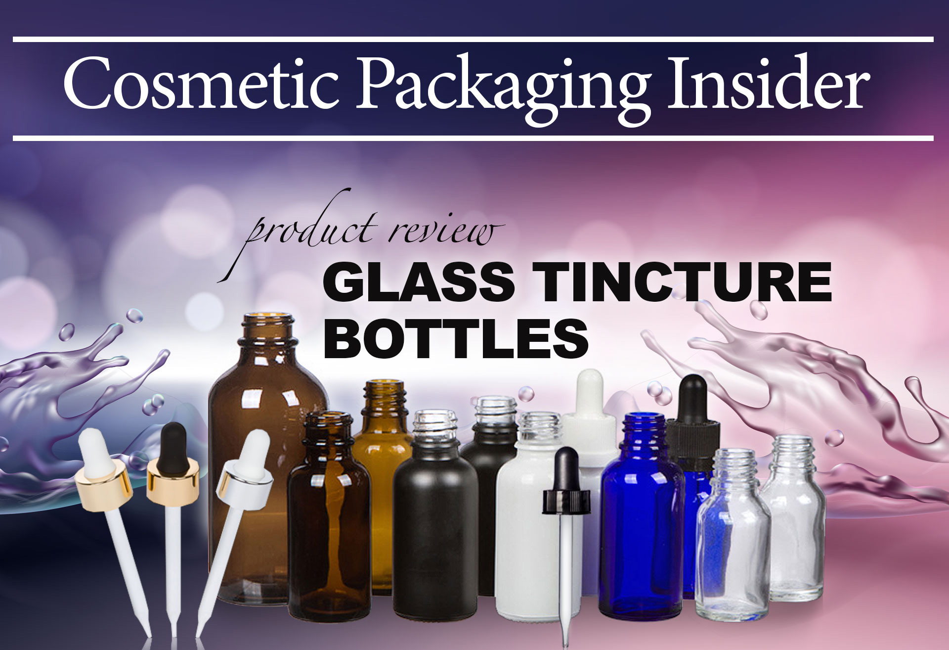 Product Reviews - Glass Tincture Bottles